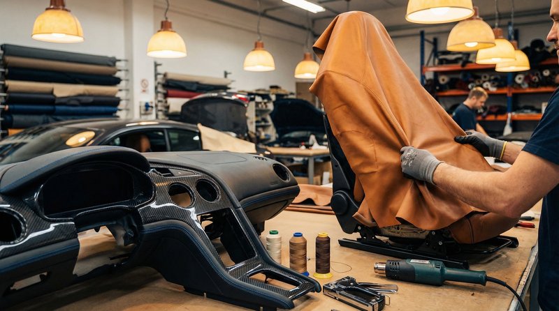 抖阴漫画改装视频教程：豪华内饰改装